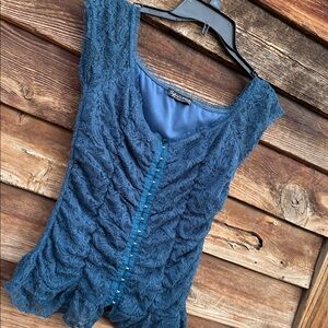 Sylvie Mado vintage 90s Lace Blouse